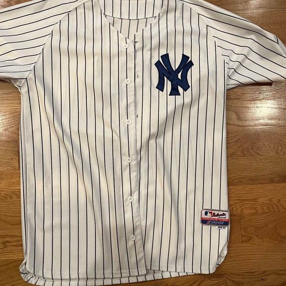 Majestic Other - majestic 2009 inaugural new york yankees mantle jersey size 52